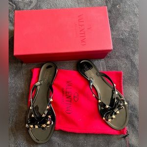Valentino Black Sandal